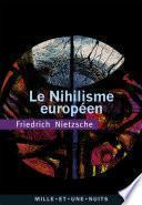 Le Nihilisme européen