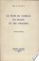 Le Nom de Famille en Bearn