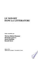 Le Non-dit dans la littérature