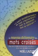 Le nouveau dictionnaire des mots croisés