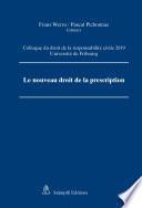 Le nouveau droit de la prescription