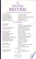 Le Nouveau Recueil N°58