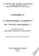 Le Nouveau roman en questions
