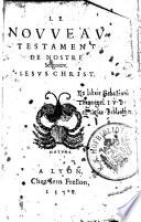 Le nouveau testament de Jesus-Christ