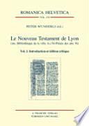 Le Nouveau Testament de Lyon
