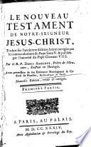 Le Nouveau Testament de N.-S. J.-C.
