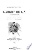 Le nouvel argot de l'x