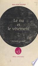 Le nu et le vêtement