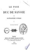 Le page du duc de Savoie par Alexandre Dumas
