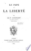Le Pape et la liberté
