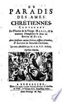 Le paradis des ames chrétiennes
