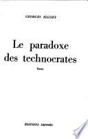 Le paradoxe des technocrates