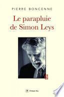 Le Parapluie de Simon Leys