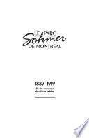 Le parc Sohmer de Montréal, 1889-1919