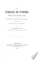 Le paréage de Pamiers entre le roi Philippe-le-Bel et l'évêoue Bernard Saisset le 23 juillet 1308