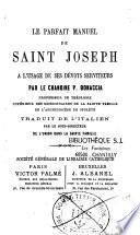 Le parfait manuel de Saint-Joseph à l'usage de ses dévots serviteurs