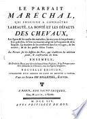 Le parfait maréschal