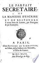 Le parfait secrétaire