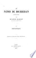 Le patois de Bourberain (Côte-d'Or).