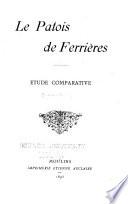 Le patois de Ferrières ...