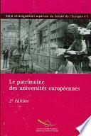 Le patrimoine des universités européennes