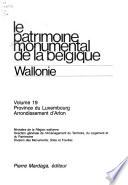 Le Patrimoine monumental de la Belgique