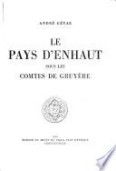 Le Pays d'Enhaut sous les comtes de Gruyère