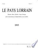 Le Pays lorrain