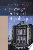 Le paysage entre art et politique
