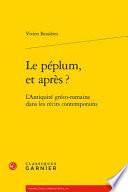 Le péplum, et après ?
