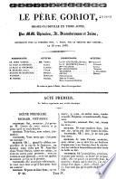 Le père Goriot