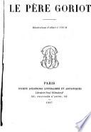 Le père Goriot