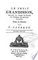 Le petit Grandison