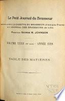 Le Petit journal du brasseur