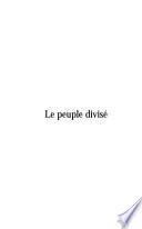 Le peuple divisé