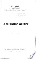 Le pH intérieur cellulaire