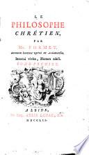 Le philosophè crétien