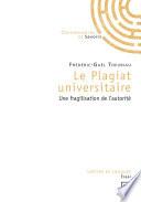 Le plagiat universitaire