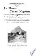 Le plateau central Nigérien