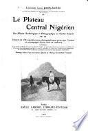 Le plateau central Nigérien