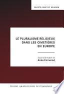 Le pluralisme religieux dans les cimetières en Europe