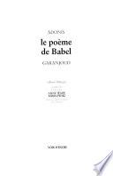 Le poème de Babel
