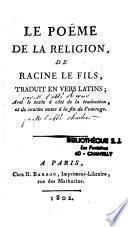 Le poëme de la religion