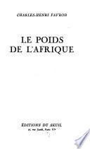 Le poids de l'Afrique