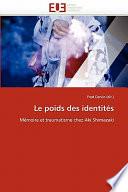 Le poids des identités