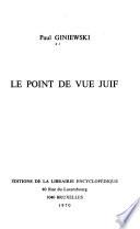 Le point de vue juif