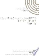 Le Politiste / 2017 - n°2