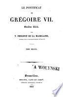 Le pontificat de Gregoire 7., onzieme siecle