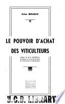 Le pouvoir d'achat des viticulteurs