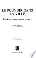 Le Pouvoir dans la ville